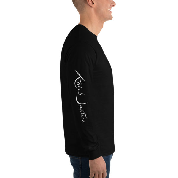 Kaleb Justice Brand Black Long Sleeve T-Shirt Side