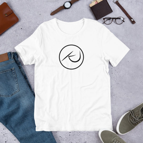KJ Design White T-Shirt Product Mockup