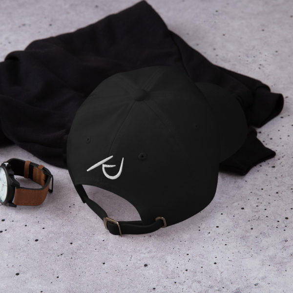 KJ Design Black Hat Back Product Mockup