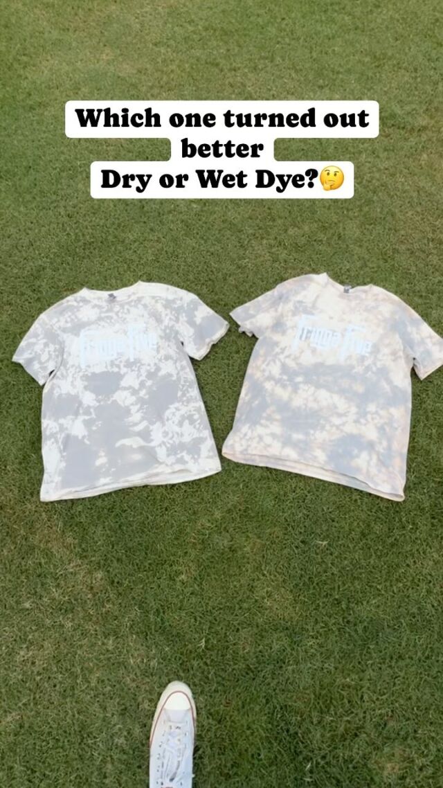 Which one turned out better?

Come get one for yourself at our next show this Friday July 12th @the.newunity we go on at 9:40 only a limited supply of these cuz they take a while to do. So if we sell them all we might do more if ya want😏

Song playing in the background is by our very own lead guitarist @jiathehun go show him some love🤘🏼

#FriggaFive #Machineman #tshirts #bleachdye #tiedye #customshirt #Band #merch #Atlanta #Atlantamusic #KalebJustice #JiaLee #AlexHall #RyanHall #liveshows