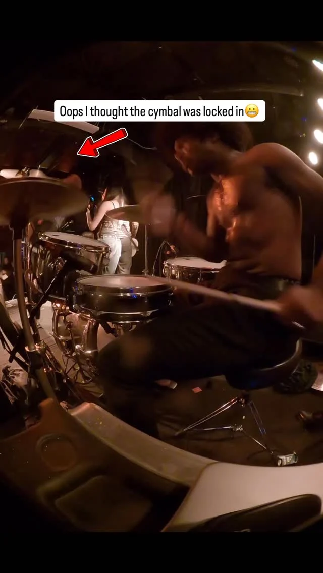 The Internal dialogue during our sets!